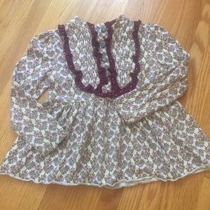 Matilda Jane Paint by numbers floral shirt